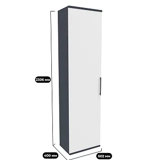 Шкаф- пенал ддя одежды P224