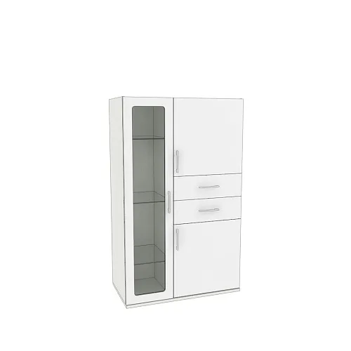 Шкаф- витрина низкий P130 L/R