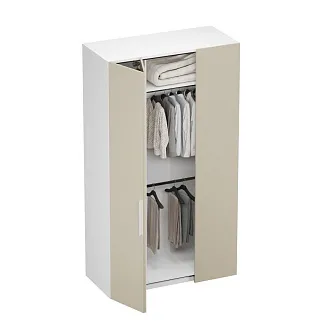 Шкаф со складными дверьми и фальш панелью L206 L/R