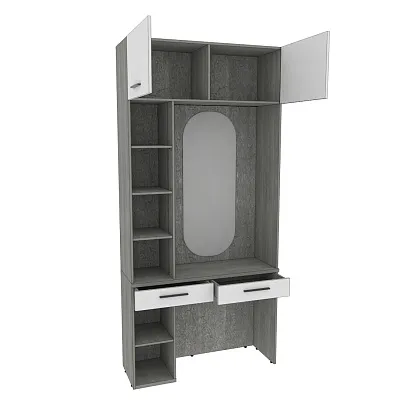 Столик туалетный с антресолью и стеллажом LG415