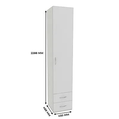 Шкаф 1 дверный с ящиками P221