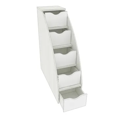 Лестница с ящиками P20 для кроватей P904, P907, P909