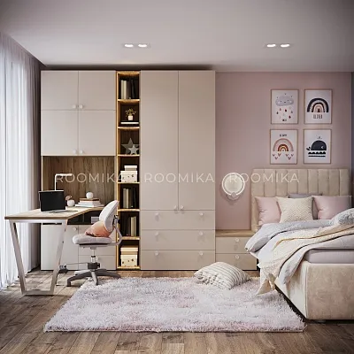 Кровать односпальная мягкая ASTI  с подъемным механизмом, 90x200