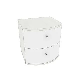 Тумба прикроватная 2 ящика P701