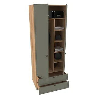 Шкаф двухдверный с ящиками А211.60