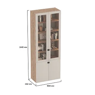 Шкаф книжный с подсветкой LG214S