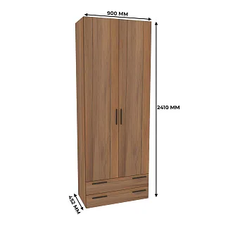 Шкаф двустворчатый с ящиками L-211.44