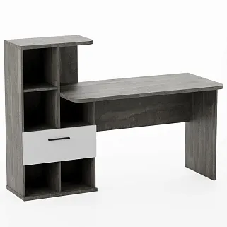 Рабочий стол со встроенным стеллажом HOF421