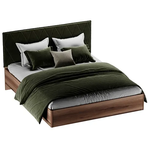 Кровать двуспальная Lazio с парящим эффектом L160 , 160x200