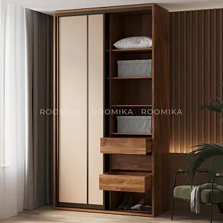 Шкаф-купе ХG146.60-3, профиль INTEGRO, фасад МДФ