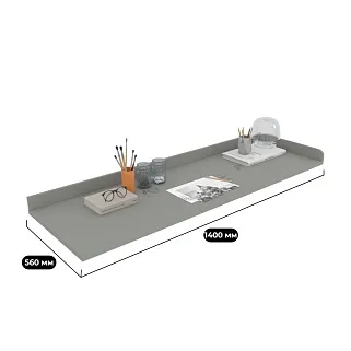Столешница прямая с бортиками E713