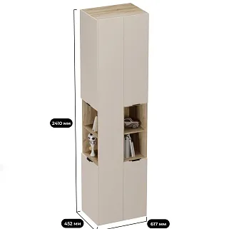 Шкаф-стеллаж завершающий LG219.1 L/R