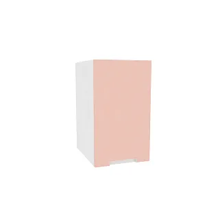 Антресоль однодверная, фасады в эмали LE327.44