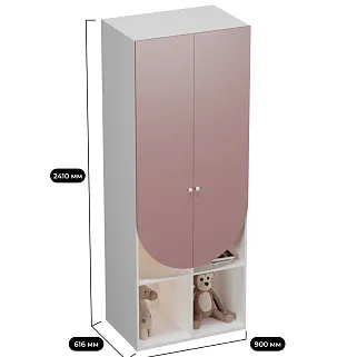 Шкаф для одежды с открытой нишей  с подсветкой L254.60