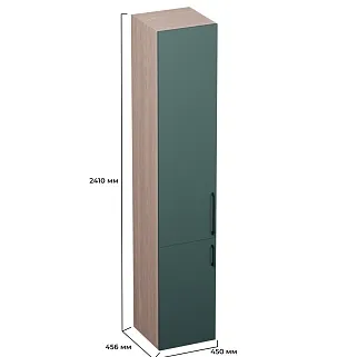 Шкаф с двумя глухими дверями R222