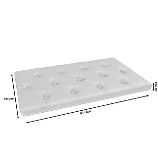 Сидение к тумбе L460-1.60 с каретной стяжкой пугавицами