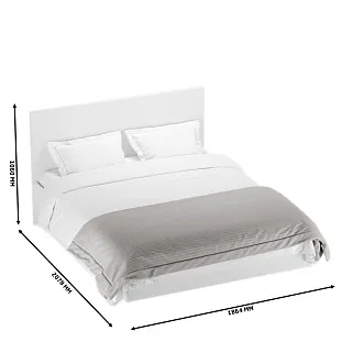 Кровать двуспальная Lazio с парящим эффектом, 180x200