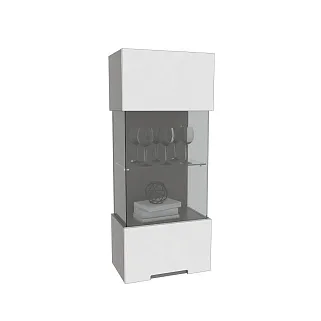 Шкаф навесной, фасады в эмали LE-350