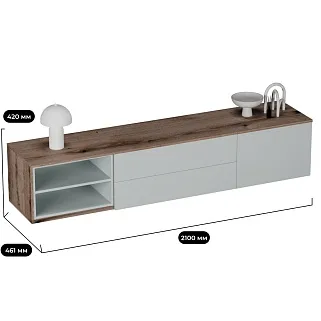 Тумба напольная комбинированная R504 L/R