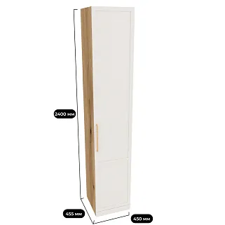 Шкаф одноверный для одежды с перемычкой A220.44-4P