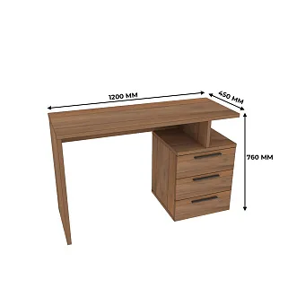 Стол письменный/ туалетный L-715 L/R