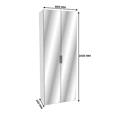 Шкаф двустворчатый с зеркалом L210.44-4Z