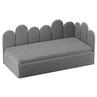 Мягкая кровать-диван CYPROS с подъемным механизмом, 90x190