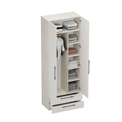 Шкаф двустворчатый с ящиками L211.44