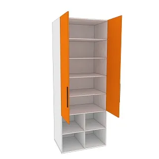 Шкаф двухдверный L217.60-4