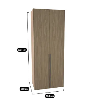 Шкаф 2 дверный P210