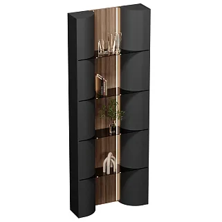 Стеллаж декоративный напольный с подсветкой F300.250