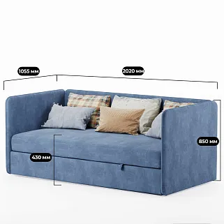 Диван раскладной RUBY 3