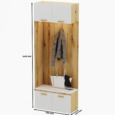 Ниша с крючками с подсветкой L420 L/R