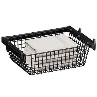 BELLE Корзина для белья 600 мм, цвет графит, BE60BAGR