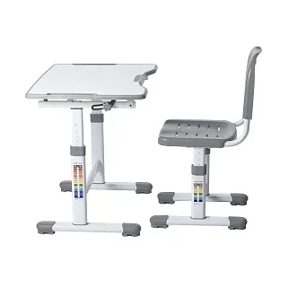Комплект парта + стул трансформеры Sole II Grey FUNDESK