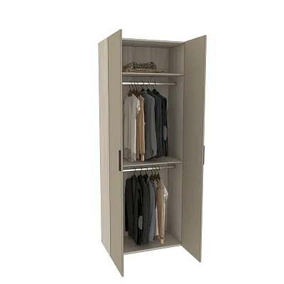 Шкаф двухдверный узкий L210.44-1