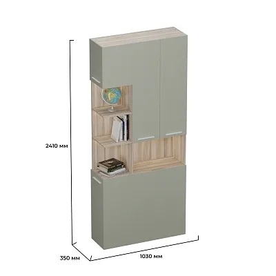 Шкаф с нишей с подсветкой L212.3-90