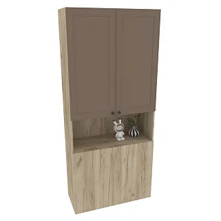 Шкаф для одежды с фальш панелью А212.1