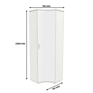 Шкаф угловой P219 L/R