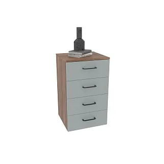 Узкий комод с ящиками R705