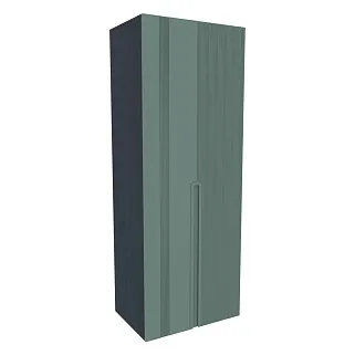 Шкаф 2 дверный, фрезерованные фасады в эмали LE-210.60-4