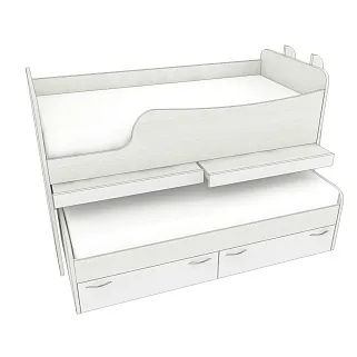 Кровать выдвижная P903, 90x200