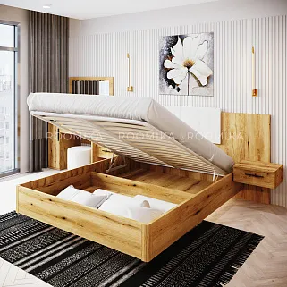 Кровать двуспальная CUBO с парящим эффектом C181 , 180x200