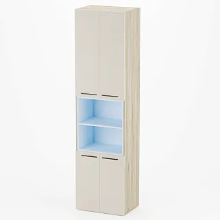 Шкаф книжный с нишей L228.44