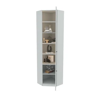 Шкаф угловой книжный A247