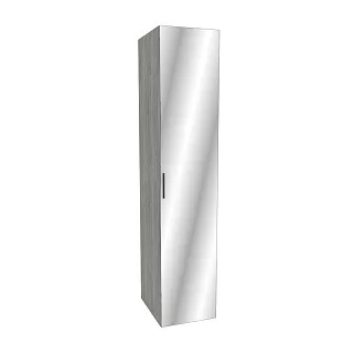 Шкаф 1 дверный широкий с зеркалом LG-221.60-4Z