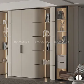 Шкаф со встроенными ящиками, с подсветкой R221.2