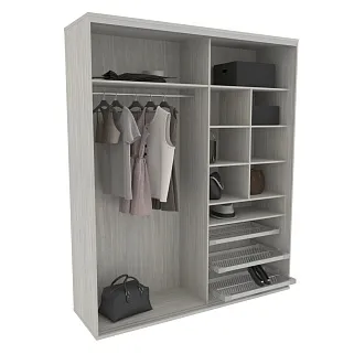 Шкаф-купе U203 тип 4 МДФ/зеркало