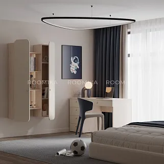 Навесной книжный шкаф  с подсветкой LG342.300