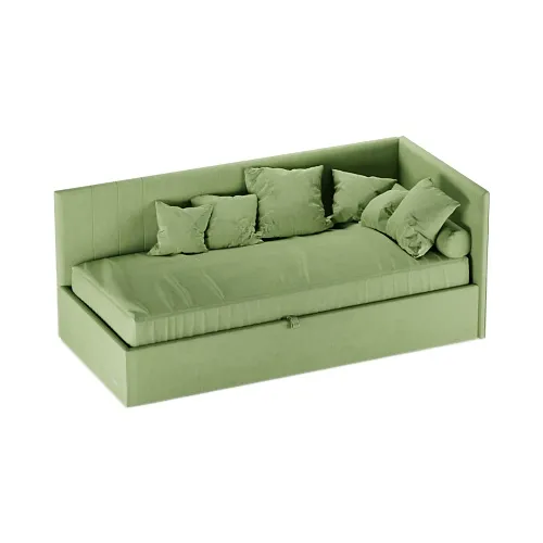 Мягкая кровать-диван КАРАТ-900  с подъемным механизмом, 90х200